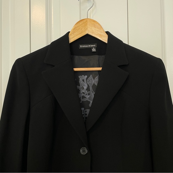 Tristan Women Black Blazer - Picture 2 of 14